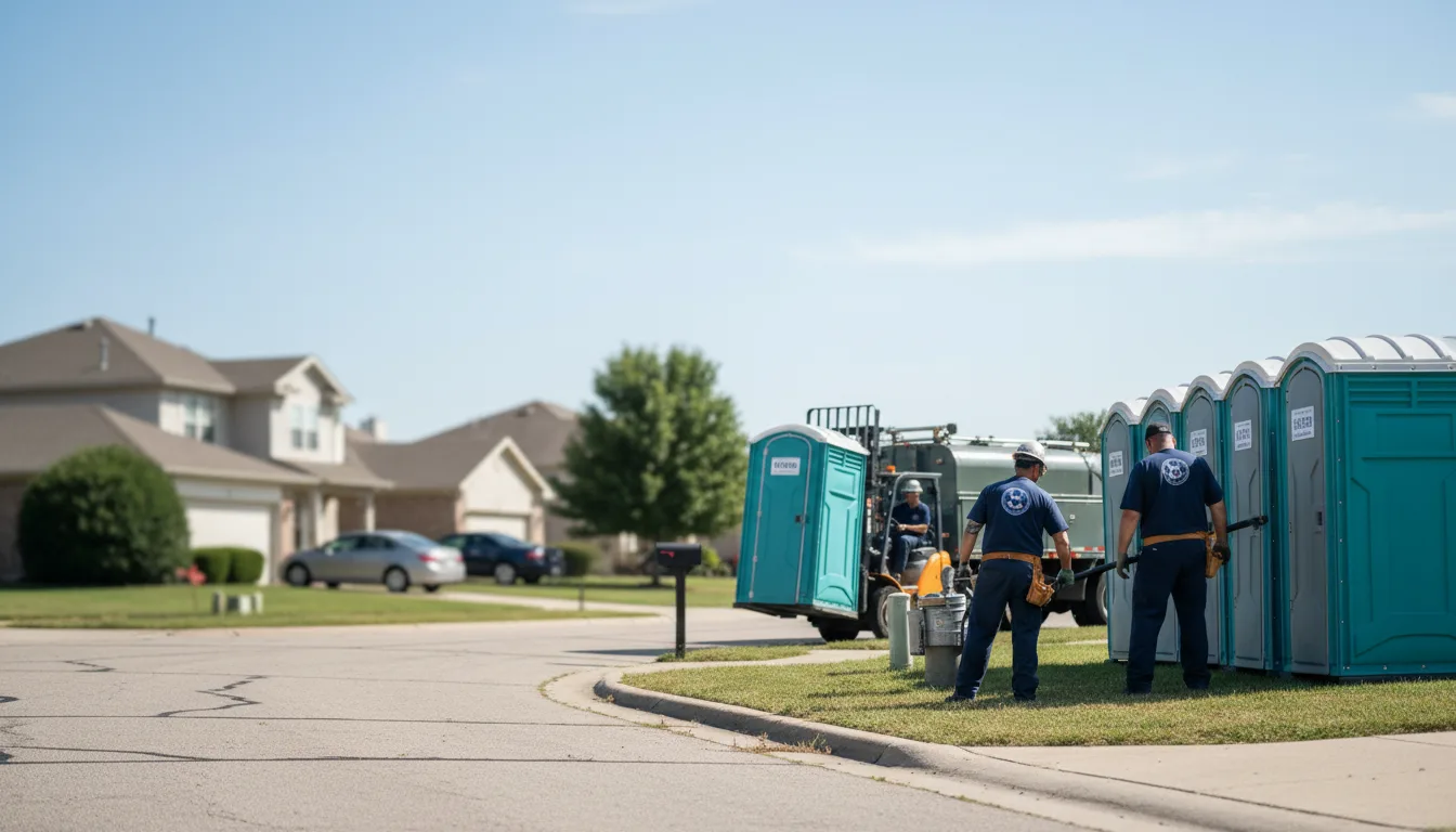 Porta Potty Rental in Bynum, TX near me